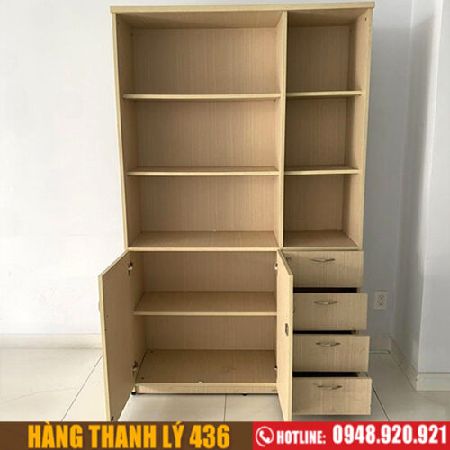 Thanh Lý Tủ Kệ Hồ Sơ Cũ 1m2x1m95 3 tu ho so cu2