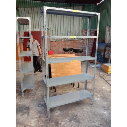 Thanh lý kệ sắt V lỗ
