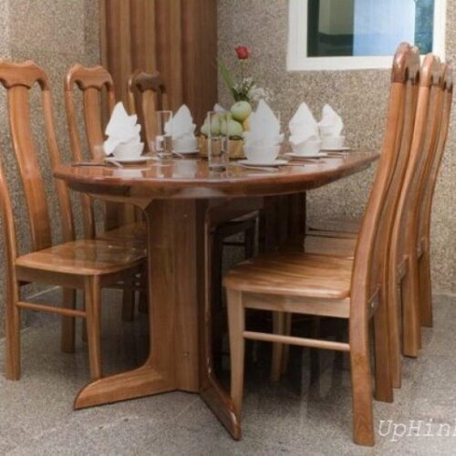 Bộ bàn ăn cũ 6 ghế hoàng anh gia lai