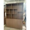 Thanh lý tủ gỗ màu vân gỗ 1m4x2m tồn kho 2 Thanh lý tủ trưng bày màu vân gỗ 1m4