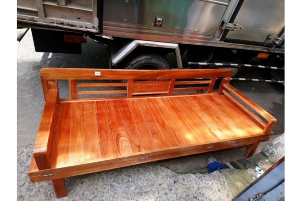 Thanh lý giường gấp gỗ xoan 1m9 x 1m4 Thanh lý giường gấp gỗ xoan 1m9 x 1m4