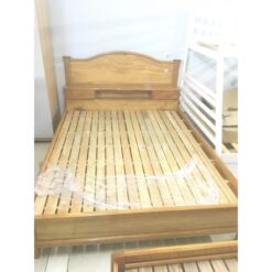 Thanh lý giường gỗ căm xe 1m6 giá rẻ