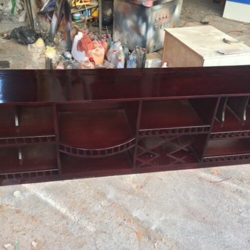 Thanh lý Kệ gỗ đựng rượu kiểu đẹp mới 95% giá rẻ