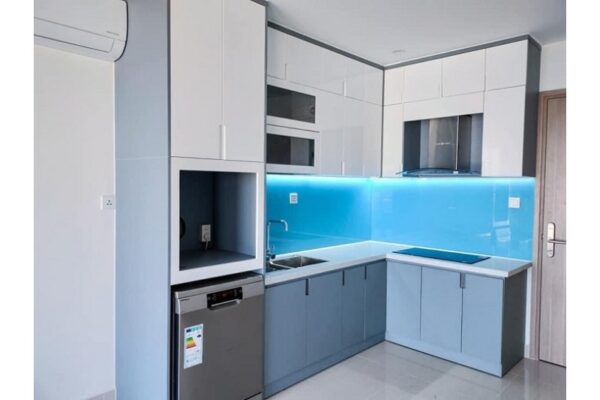 Tủ bếp đóng sẵn giá rẻ cho căn hộ cao cấp mẫu 04