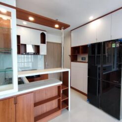 Tủ bếp đóng sẵn giá rẻ cho căn hộ cao cấp mẫu 05