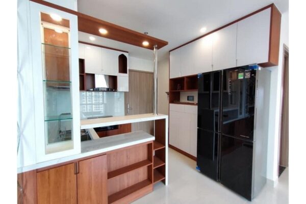 Tủ bếp đóng sẵn giá rẻ cho căn hộ cao cấp mẫu 05 Tủ bếp đóng sẵn giá rẻ cho căn hộ cao cấp mẫu 05
