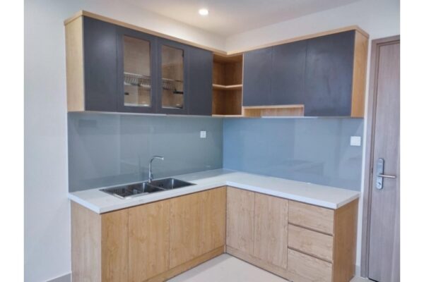 Tủ bếp đóng sẵn giá rẻ cho căn hộ cao cấp mẫu 11 Tủ bếp đóng sẵn giá rẻ cho căn hộ cao cấp mẫu 11