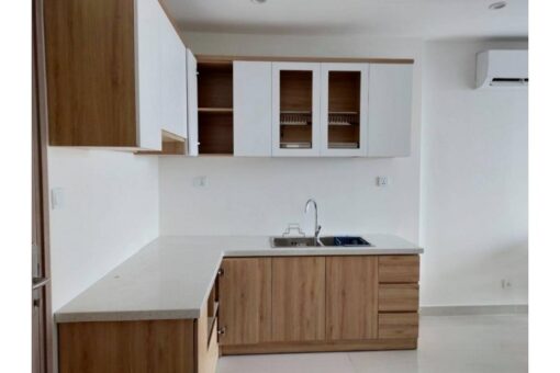 Tủ bếp đóng sẵn giá rẻ cho căn hộ cao cấp mẫu 16