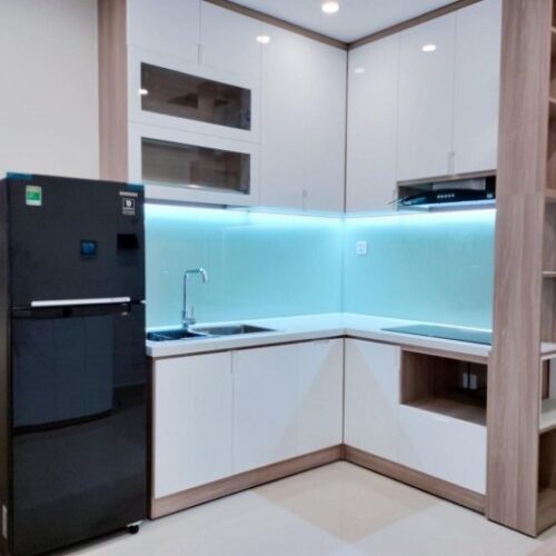 Tủ bếp đóng sẵn giá rẻ cho căn hộ cao cấp mẫu 20