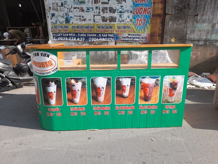 que1baa7y20le1bb8520tc3a2n20cc5a9203 Thanh lý Quầy trà sữa chữ L cao cấp giá rẻ