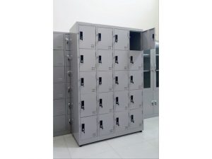 Thanh lý Tủ locker sắt 20 ngăn mới giá rẻ M18