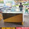 Tủ Kính Trưng Bày Điện Thoại Cũ Dài 1m6 1 tu dien thoai cu1
