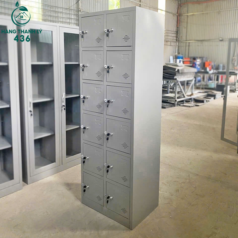 Thanh Lý Tủ Locker Sắt 12 Ngăn Đẹp Mới 99% tu-locker-sat-12-ngan-moi-dep-m12 Thanh Lý Tủ Locker Sắt 12 Ngăn Đẹp Mới 99%