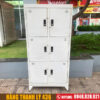 Thanh Lý Tủ Locker Sắt 6 Ngăn Cũ Hàng Đẹp 1 tu locker sat 6 ngan cu