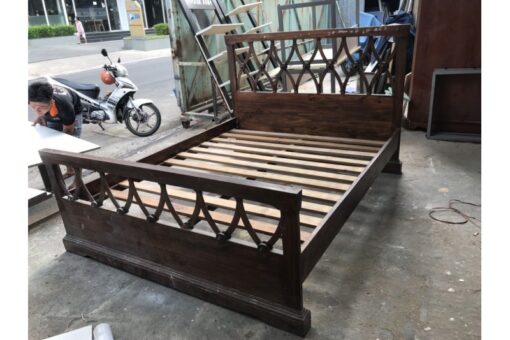 Thanh lý giường gỗ xuất khẩu 1m6