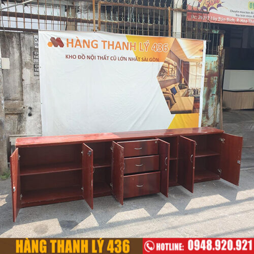 Thanh Lý Tủ Kệ Hồ Sơ Thấp 6 Cánh Cũ Giá Rẻ 3 tu ho so thap cu 3