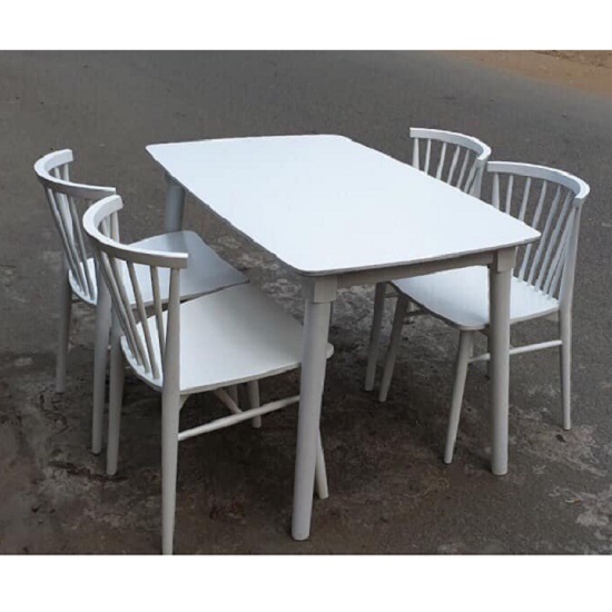 bo-ban-an-4-ghe-moi-kieu-dep Bộ bàn ăn 4 ghế màu trắng mới giá xưởng
