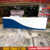 Thanh Lý Quầy Lễ Tân Cũ Trắng Xanh Giá Rẻ 1 quay cu
