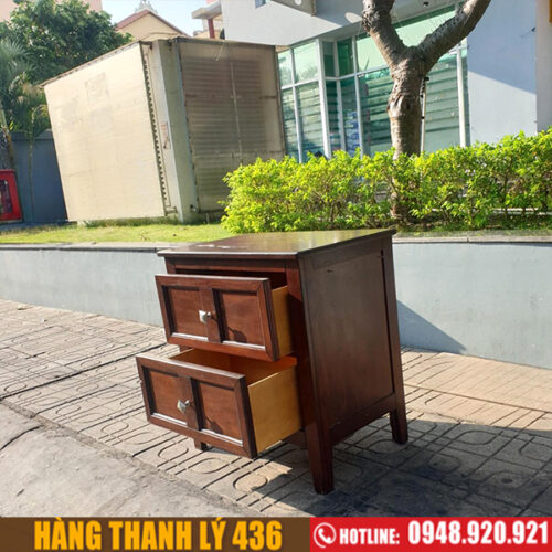 Thanh Lý Tủ Đầu Giường 2 Ngăn Cũ 3 tu dau giuong cu 2