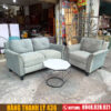 Bộ Sofa Bọc Vải Kèm Bàn Cao Cấp Mới 95% 2 bo sofa cu 2