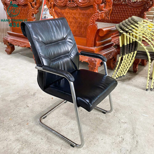 ghe chan quy boc da mau den cu 1