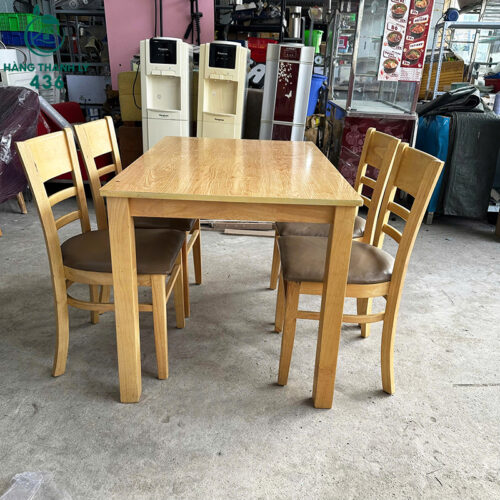 bo ban an 4 ghe cabin co dem cu gia re nhieu mau 4