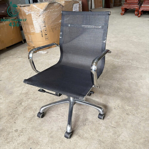 Ghế Xoay Lưới Cao Cấp Cũ Lưng Thấp Giá Rẻ (Nhiều Mẫu) 9 ghe xoay luoi cao cap cu gia re nhieu mau 1