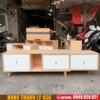 Kệ tivi phòng khách 3 ngăn tủ màu gỗ 95% 1 ke tivi 3 ngan tu