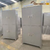Tủ hồ sơ sắt 4 cánh tồn kho thanh lý 2 tu locker thanh ly 4