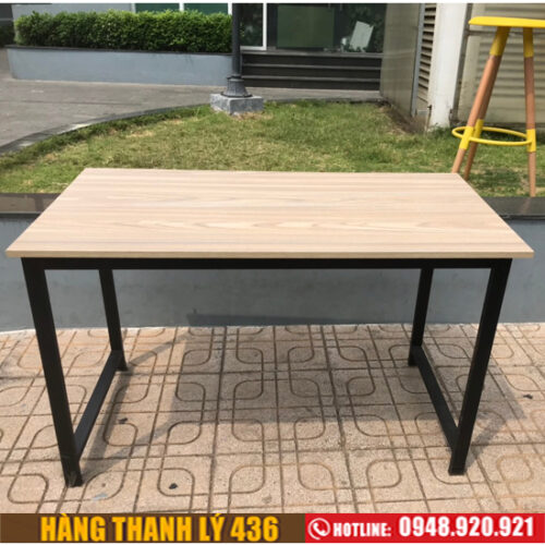 Bàn chân sắt chữ U 1m2 cũ (nhiều mẫu) 6 ban chan sat 1m2 3