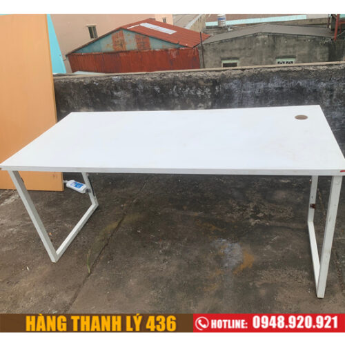 Bàn chân sắt chữ U 1m2 cũ (nhiều mẫu) 4 ban chan sat 1m6