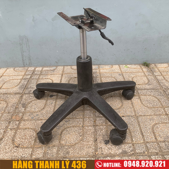 chan-ghe-nhua-xoay Xả kho 1000 phụ kiện ghế xoay