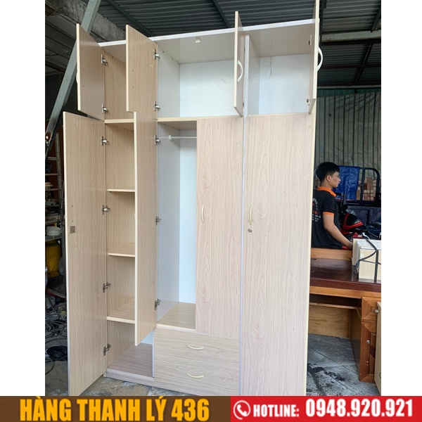Tủ áo nhựa Đài Loan cũ 1m5x2m5 tu-quan-ao-4 Tủ áo nhựa Đài Loan cũ 1m5x2m5