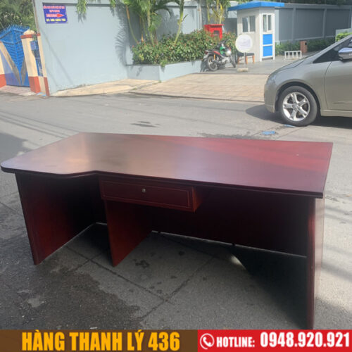 Bàn giám đốc cũ 1m8x80cm 3 thanh ly ban giam doc cu 4