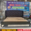 Giường ngủ bọc vải tồn kho giá rẻ 1m8x2m 2 thanh ly giuong cu 2