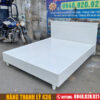 Giường gỗ MDF 1m6 cũ màu trắng đẹp 1 thanh ly giuong cu 5