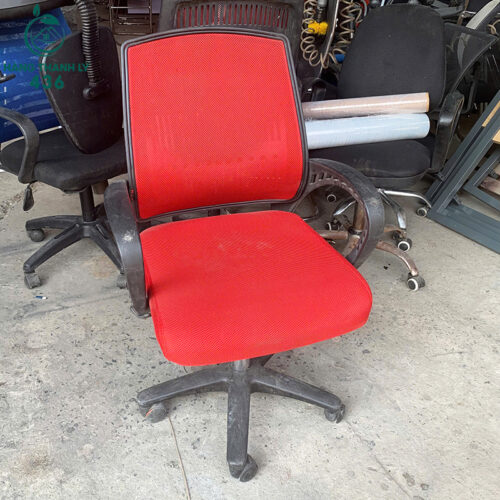 ghe van phong chan quy inox co tay cu 1