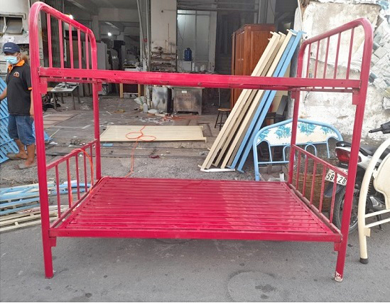 giuong-sat-2-tang Thanh lý giường tầng giá rẻ tại tphcm