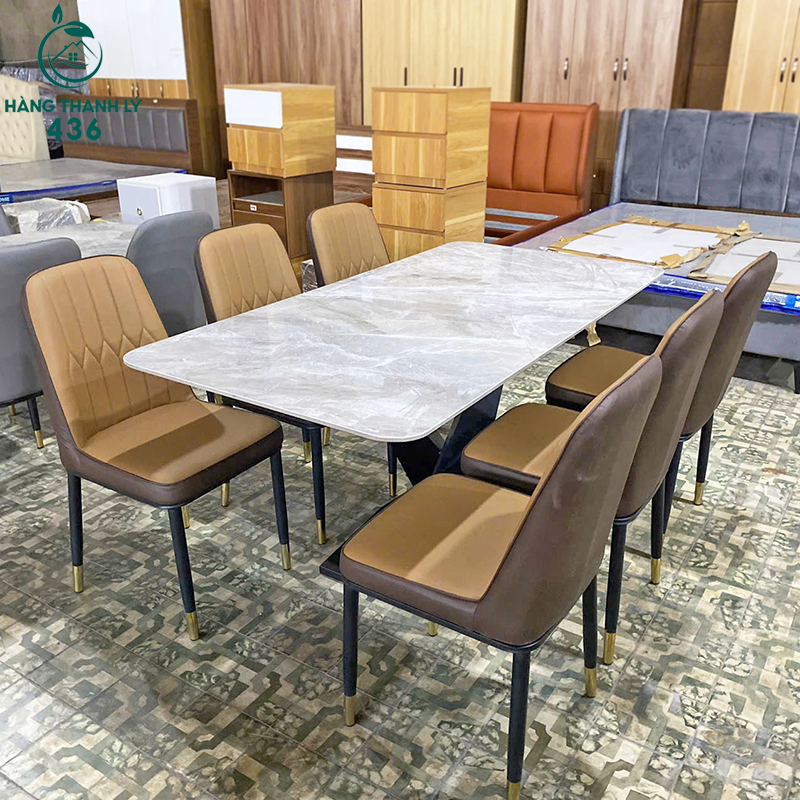 Thanh Lý Bộ Bàn Ăn Mặt Đá, Ghế Bọc Da Hiện Đại Mới 99% (Nhiều Mẫu) thanh-ly-bo-ban-an-mat-da-ghe-boc-da-hien-dai-6 Thanh Lý Bộ Bàn Ăn Mặt Đá, Ghế Bọc Da Hiện Đại Mới 99% (Nhiều Mẫu)