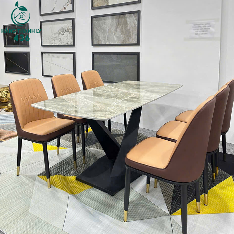 Thanh Lý Bộ Bàn Ăn Mặt Đá, Ghế Bọc Da Hiện Đại Mới 99% (Nhiều Mẫu) thanh-ly-bo-ban-an-mat-da-ghe-boc-da-hien-dai-moi-99 Thanh Lý Bộ Bàn Ăn Mặt Đá, Ghế Bọc Da Hiện Đại Mới 99% (Nhiều Mẫu)