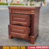 Tủ đầu giường cũ gỗ tự nhiên 1 thanh ly tu dau giuong cu