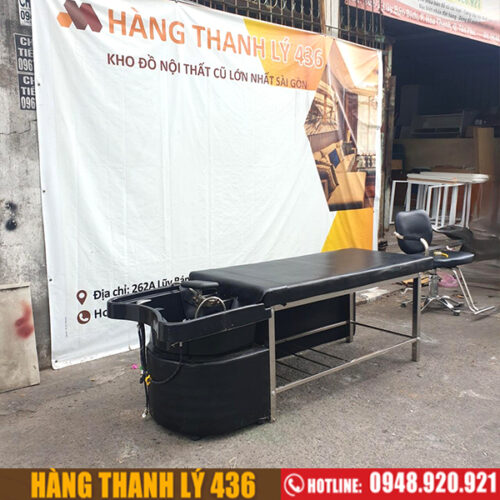 Thanh Lý Giường Gội Đầu Cũ Có Bồn Giá Rẻ 3 giuong goi dau cu 2