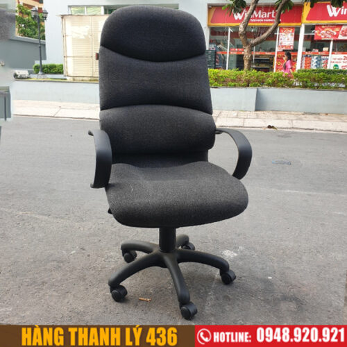 Ghế Xoay Văn Phòng Cũ Lưng Cao 3 thanh ly ghe truong phong cu 2