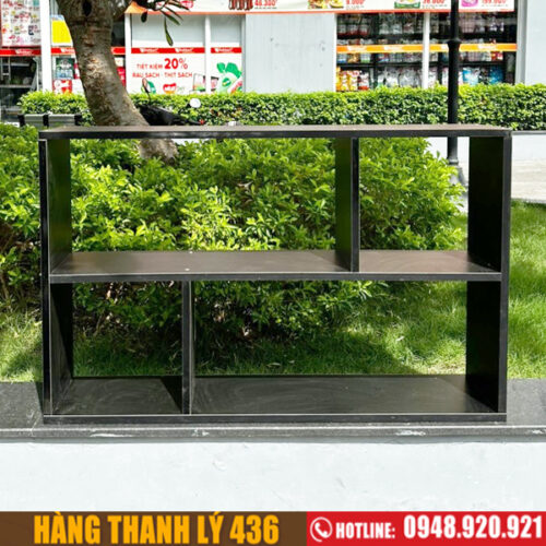 Thanh lý kệ sách treo tường cũ đẹp (nhiều mẫu) 3 ke trung bay