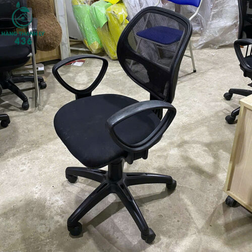 Ghế Xoay Lưng Lưới Có Tay Cũ 5 ghe xoay lung luoi co tay cu 3