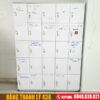 Tủ Locker Gỗ 25 Ngăn Cũ Giá Rẻ 2 locker go cu1