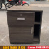 Tủ cabin cũ 2 ngăn màu nâu 2 thanh ly tu ho so cu 3