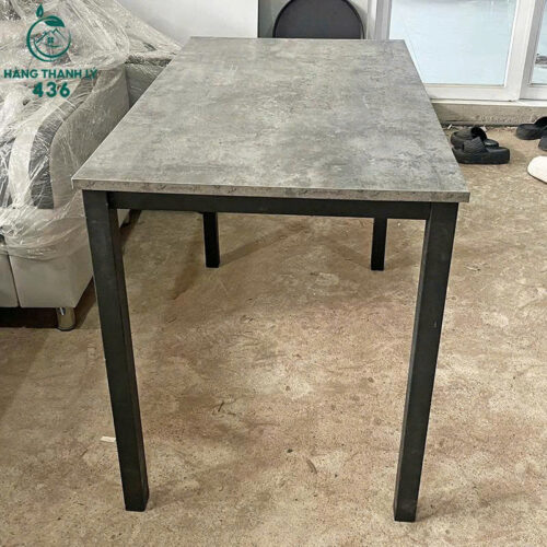 Bàn Làm Việc Cũ Chân Sắt Đen 1Mx60CM 5 ban lam viec cu chan sat den 1mx60cm 2