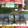 Bộ Bàn Ghế Cafe Cũ Màu Đen Giá Rẻ 1 ban ghe cafe cu 4