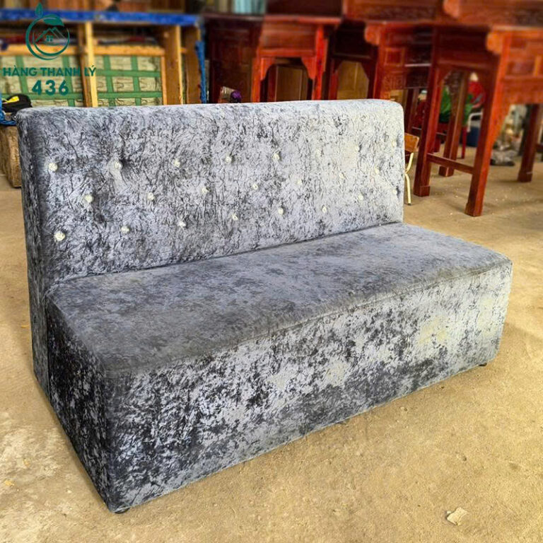 ghe sofa boc vai nhung cu 7